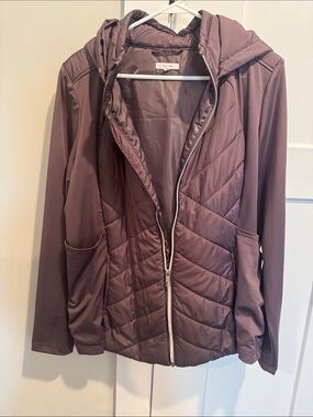 Maurices Quilted Hooded Jacket